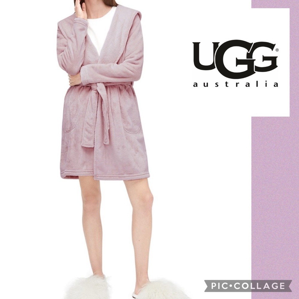 UGG Miranda Hooded Fleece Robe {Lavender} M